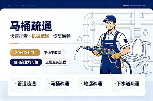 邓州马桶疏通